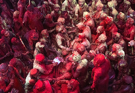 Lathmar Holi, India